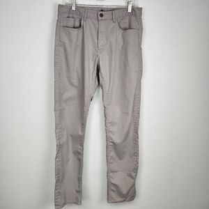 Faherty Coolmax Lightweight Chinos Zip Front Sz 32 X 31 See Description